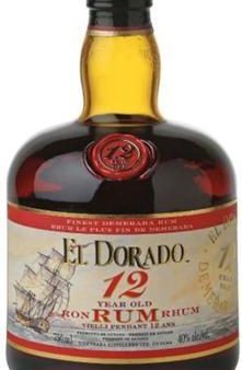 El Dorado Rum 12 Year Old Finest Demerara Rum Hot on Sale