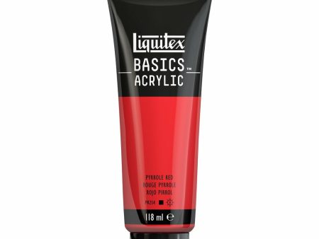 Akryyliväri 118ml 321 Pyrrole Red Liquitex Basics Acrylic Cheap