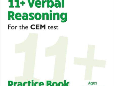 11+ CEM Verbal Reasoning Practice Book & Assessment Tests - Ages 10-11 (with Online Edition) Supply