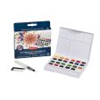 Akvarelliväri 24 kpl Derwent Watercolour Paint pan Set Sale