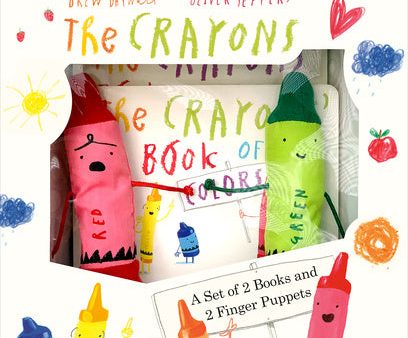 Crayons: A Set of Books and Finger Puppets, The For Discount